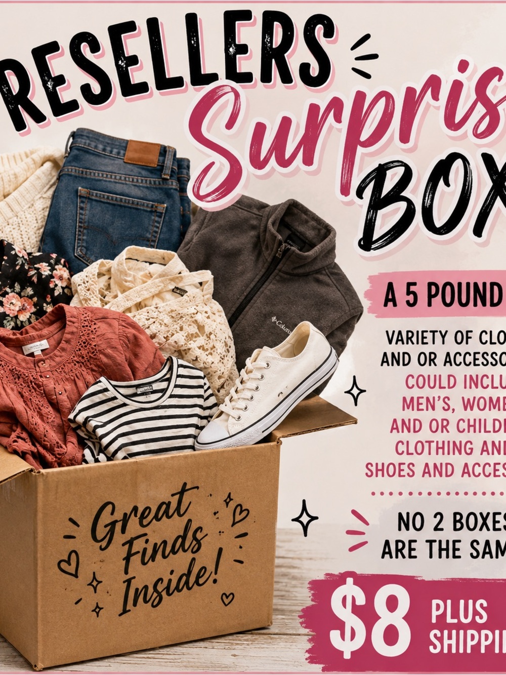 Resellers Surprise Box - 5lb Box